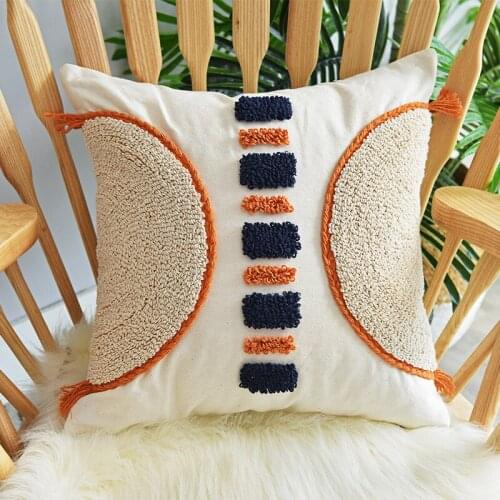 Boho Cushion Cover Throw Pillow Covers Nordic Style Tufted Pillow Case for Sofa Bed Chair Home Decor Decorative Cushion Case
