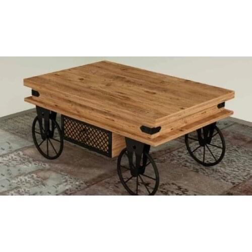 New Modern İkrasan Antique Medium Coffee table coffe table table basse