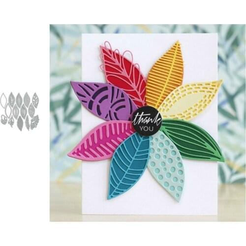 Various Leaf Metal Cutting Dies Scrapbooking Diy Album Paper Card Craft Embossing Stencil Dies