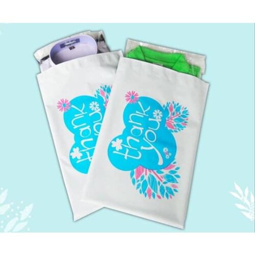Self adhesive thank you plastic bag plastic mailing shipping envelope Plastic Mailers Bag, Poly Posting Courier Envelope