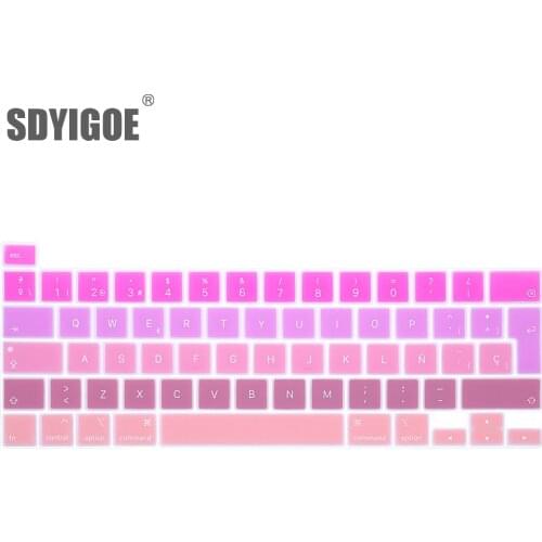 For Apple laptop keyboard protective film Macbook pro13/16 M1 2020 A2338A2889A2251A2141 keyboard cover silicone Chile Spain Peru