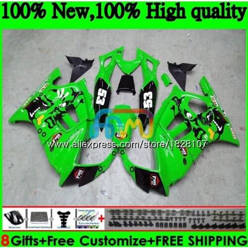Green black 600CC Fairing For HONDA CBR600F3 CBR 600 FS 600F3 600FS 3BS.161 CBR600 F3 91 92 93 94 1991 1992 1993 1994 Kit+Tank