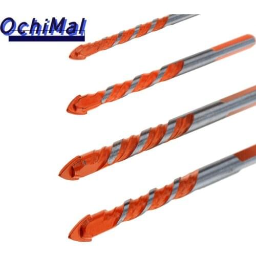 1pc 6mm-12mm Electric Tools Diamond Drill Hammer Concrete Ceramic Tile Metal Drill Bit Round Shank Wall Hole Saw Drilling Tools