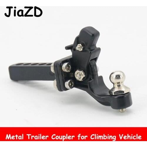 1PCS RC Cars Tow Trailer Hitch Trailer Drop For 1/10 RC Crawler Car Traxxas TRX4 Axial SCX10 90046 Off-road Car DIY Part Y005