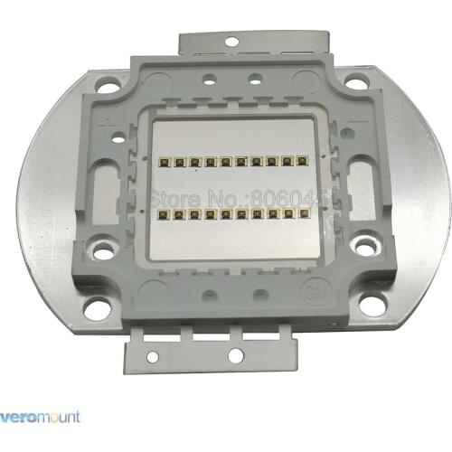 20W Infrared IR 850nm High Power Multichip Intergrated LED Emitter Lamp Light 10 in Serial 2 in Parallel 42x42mil Epileds Chip