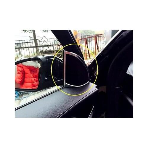 2015-2016 for Mercedes Benz GLC Class X205 Chrome Speaker Frame Cover Trim 2PCS