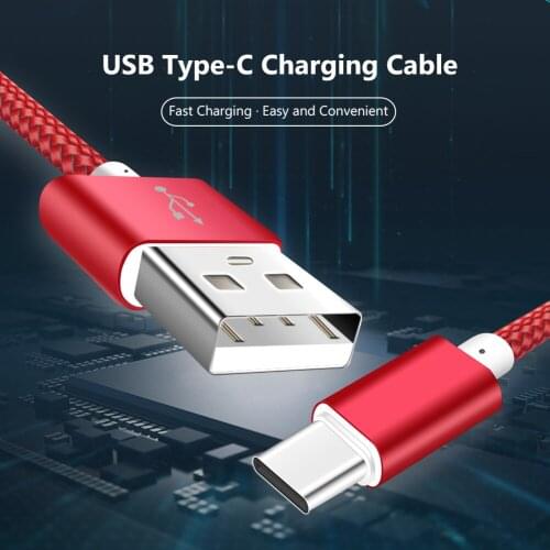 27cm 1m 2m 3m USB C Type C Cord Charger Fast Charging Cable Data Sync USB Charging Cable For Samsung Huawei LG Xiaomi Phone