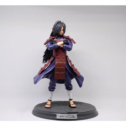 Anime Naruto GK Behind the scenes Uchiha. Madara Replaceable head Action humanoid Scene model toys Decoration gifts for children
