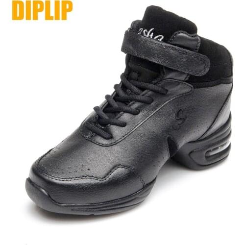 DIPLIP New Sports Dance Shoes Breathable Modern Dance Shoes Ms. Jazz Dance Shoes Soft Bottom Exercise Shoes Size 34-44