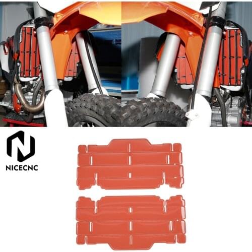 For KTM 125 200 250 300 350 450 530 EXC EXCF SX SXF XC XCF XCW 2008-2016 Motorcylce Radiator Guard Protector Decals Stickers