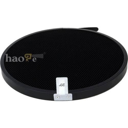 Haoge 180mm 20° Honeycomb Honey Comb Disc Grid for Profoto Zoom Reflector 2 II