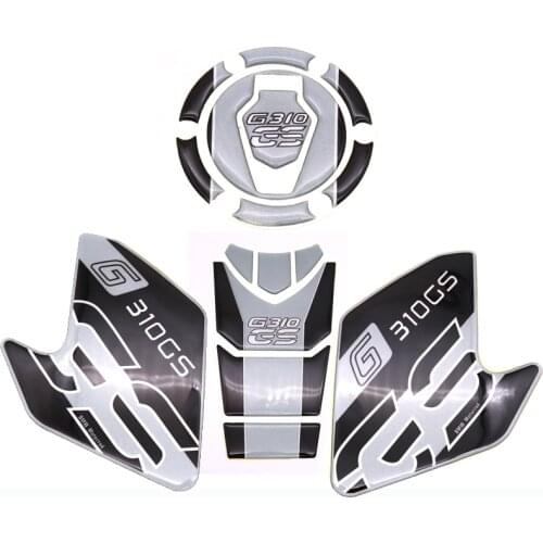 New Motorcycle Accessories Real Tank Pad Gas Fuel Sticker Moto Decal Emblem Protector FOR BMW G310GS G 310GS G 310 GS