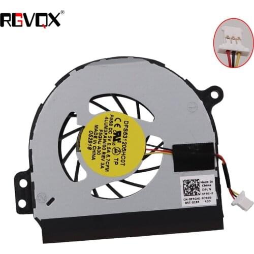 New Laptop Cooling Fan for Dell Inspiron 14R N4010 1464 1564 1764 P/N DFS531205HC0T MF60100V1-Q010-G99 CPU Cooler Radiator