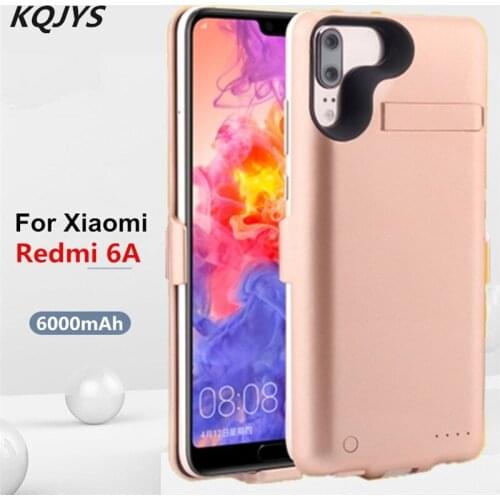 Portable Power Bank Battery Charger Cases For Xiaomi Redmi 6A External Battery Charging Cover for Xiaomi Redmi 6A Battery Case