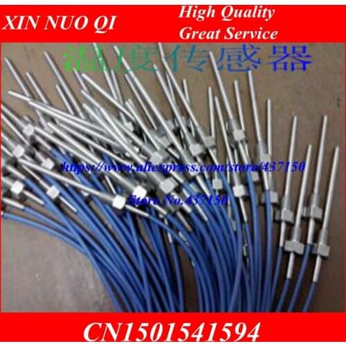 PT1000 DS18B20 NTC thermistor PT100 M10 screw thread temperature sensor 1M cable