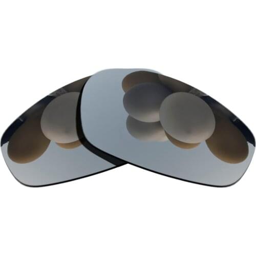 Polarized Sunglasses Replacement Lenses for-Split Jacket Frame - Silver