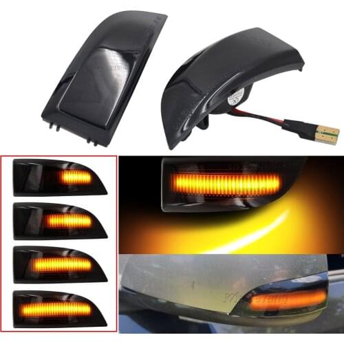 Side Mirror Blinker LED Dynamic Turn Signal Light For Renault Grand Scenic III Megane MK3 Fluence 2009 Latitude Safrane 10-15