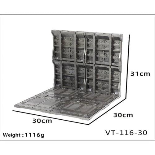 Universal HANGAR garage frontline base scene VT-116-30 for Bandai Gundam free combination DM017