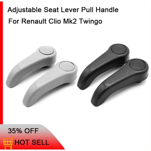 1/2 Sets Adjustable Seat Lever Pull Handle Personal Replacement Handle Fit Both Side Right Left for Renault Clio Mk2 Twingo