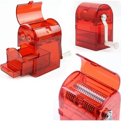 1pcs Hand Smoking Grinder 4 Color Chooes Tobacco Spice Crusher Tobacco Grinders Herb Shake Amoladora Smoke Cigarette Accessories