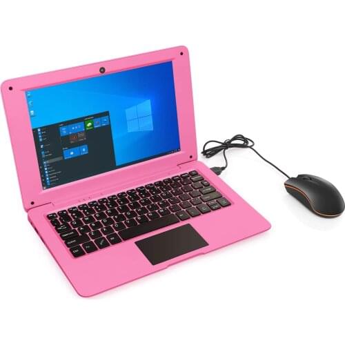 10.1inch Netbook computer Portable Windows 10 Support TF card With Intel Quad Core Processor/ 4GB+64GB/ Wi-Fi/ BT/ HD EU Plug
