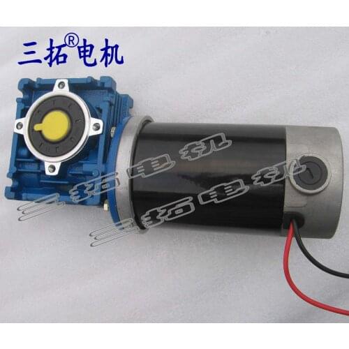 12 v, 90 w GW80170 worm gear and worm gear motor dc motor with high torque
