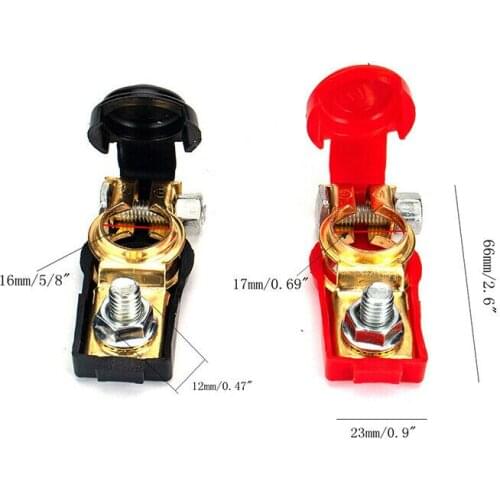 12V Car Truck Vehicle Quick Release Battery Terminals Cable Clamps Connector Set 20PCS
