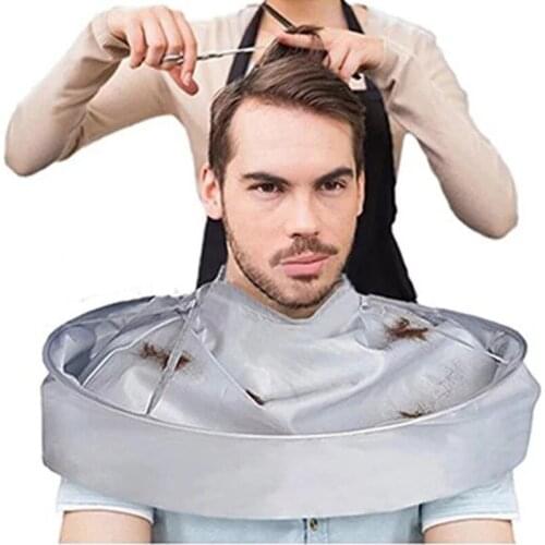 21 DIY Hair Cutting Cloak Umbrella Cape Cutting Cloak Hair Shave Apron Hair Barber Gown Cover Household Cleaning Protecter