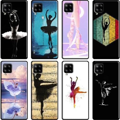 Ballerina Dance Ballet Girl Phone Case For Samsung Galaxy A51 A70 A71 A72 A52 A41 A31 A02S A12 A21S A20e A10 A40 A50