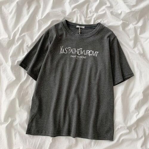 Cheap wholesale 2021 spring summer autumn new fashion casual woman t-shirt lady beautiful nice women Tops female Vy506