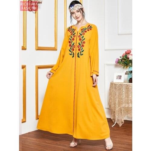 Dubai Abaya Turkey Hijab Muslim Dress African Maxi Dresses Islam Clothing Abayas For Women Robe Musulmana De Moda Femme Vestidos