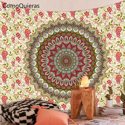 2021 New Bohemian Pattern Decoration Tapestry Wall Hanging Cloth Room Decoration Background Cloth Art Mural Boho Decor