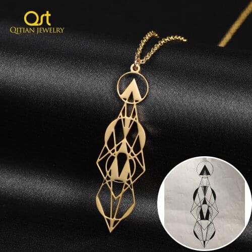 Customized Logo Artwork Necklace Personalized Stainless Steel Nameplate Drawing Necklace Jewelry For the Family Gifts