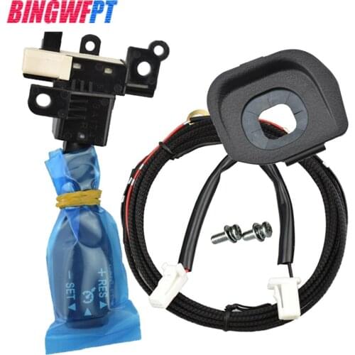 Cruise Control Switch Kit for Hilux fortuner SR5 M70 M80 84632-34011 8463234011 with 45186-0K120-C0 Black cover