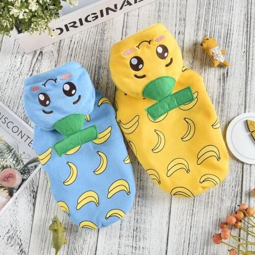 Cute Hoodie For Dog Winter Warm Pet Coats And Jackets Cat Small Medium Breeds Animal Pug French Bulldog Terrier Clothing Supply