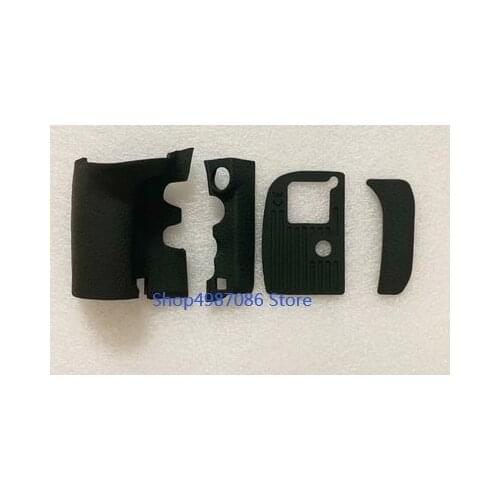 NEW For Nikon D800 D800E Body Rubber Cover Grip + Bottom + Rear Thumb + FX Side Rubber Camera Repair Spare Part Unit