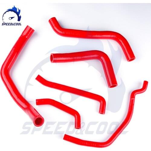 ATV All-Terrain Vehicle Silicone Radiator Coolant Pipe Tube Hose Kit For SUZUKI GSXR 600 750 K6 GSXR600 750 2006 2007 2008 2009