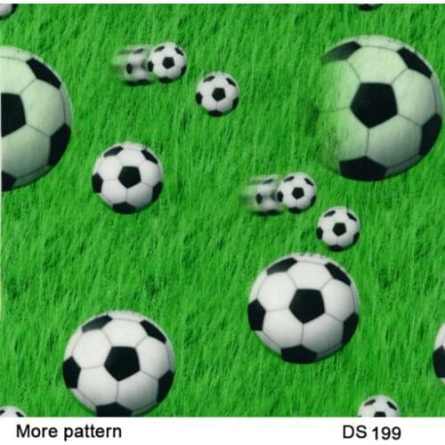 PS026 Printing Materials 50 square Width 1m Football pattern hydrographic films