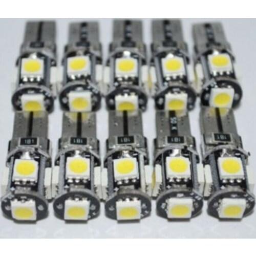 Super Bright Car Interior Lamp LED White Color Light License Plate Light Show Wide Light Decoding Lamp Wedge Side Map Light