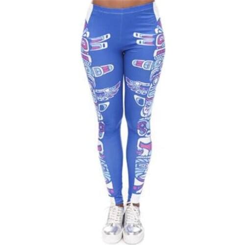 9 Color Brand Fashion Colored Printed Women Legging Sexy Slim Legins High Waist Women Pants Jegging 2017