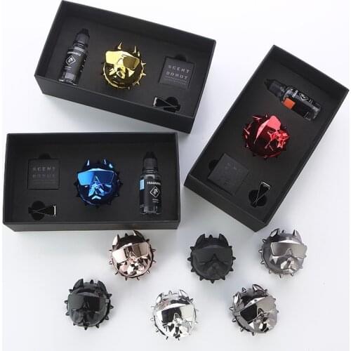 Car Air Freshener Bulldog In The Car Air Conditioning Outlet Perfume Clip Car Decoration Ornaments Car Fragrance Diffuser