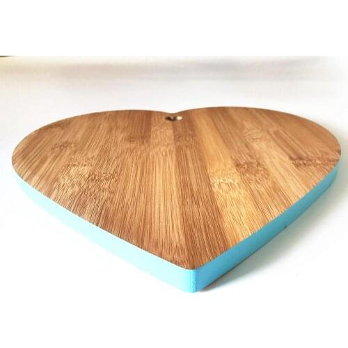 Bamboo Heart Cutting Board