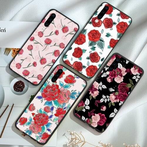 Retro cartoon artistic flower Phone Case For Huawei Mate 9 10 20 Pro lite 20x nova 3e P10 plus P20 Pro Honor10 lite