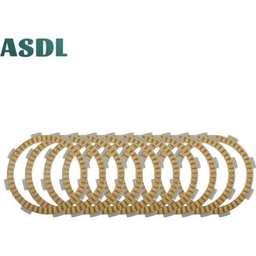 Motorcycle Engine Parts Clutch Friction Plates Kit For For honda VFR 400 R NC30 1990-1992 #d