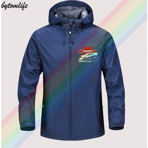 Bmw Junior Team Classic Racing 1978 320 E21 Gr.5 DTM Mountaineering Windproof Jacket Hooded Men Women High Quality Asian Size
