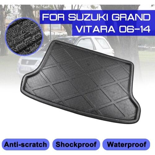 For Suzuki Grand Vitara 2006 2007 2008 2009 2010-2014 Car Floor Mat Carpet Rear Trunk Anti-mud Cover