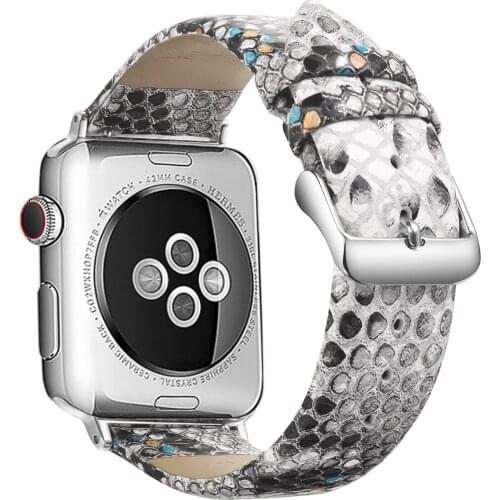 Leather loop strap for Apple watch band 42mm 38mm Series 1 2 3 4 5 bracelet for iWatch 40mm 44mm Sports Strap watchband