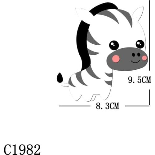 New zebra Wooden die Scrapbooking C1982 Cutting Dies