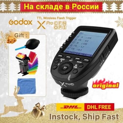 Godox Xpro Series Flash Trigger Transmitter Xpro-C/N/S/F/O for all Type Camera for Canon Nikon Sony Olympus Panasonic Fuji