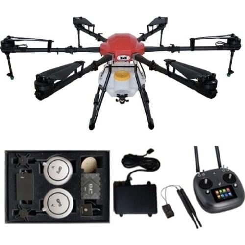 SA616 16kg 16L agricultural spray drone frame kit with K3A pro flight control system DK32 remot UAV E5000 X8 powe